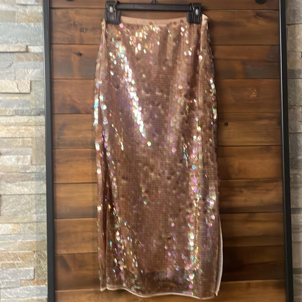 🛍️LoveShackFancy-Miller Skirt Tawny🛍️ LAST ONE ‼️‼️ Size 2 - Picture 4 of 8